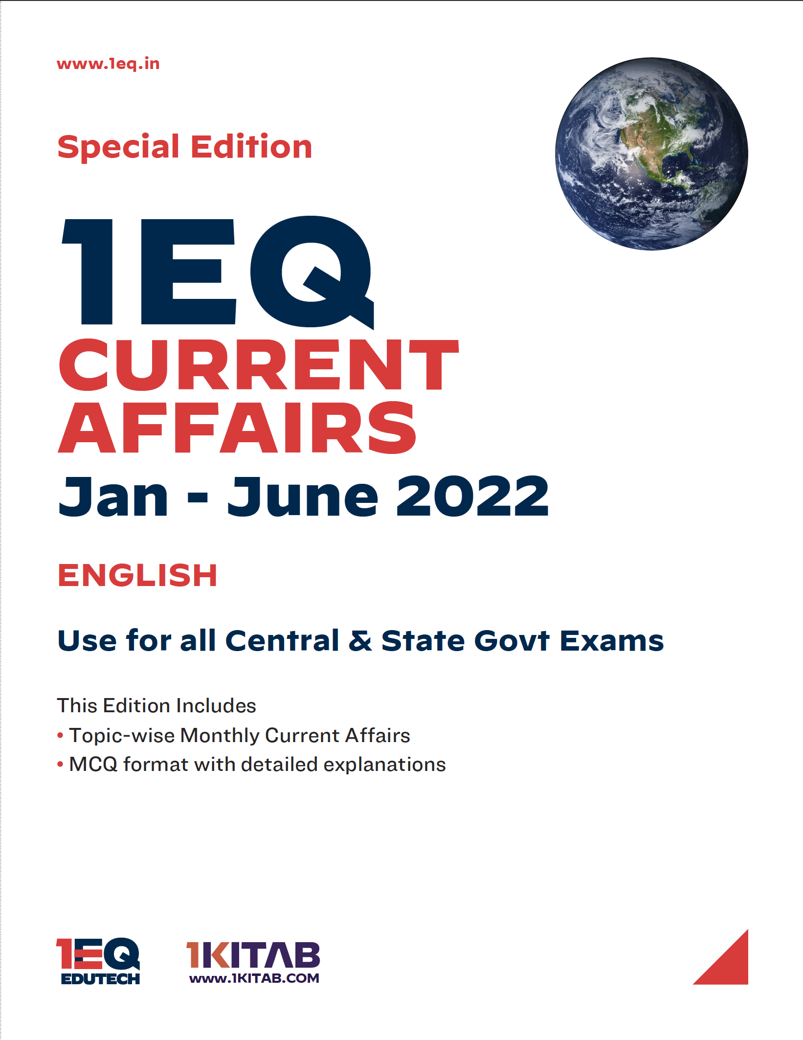 1EQ Current Affairs - 6 months - Jan to Jun 2022 (English Edition)