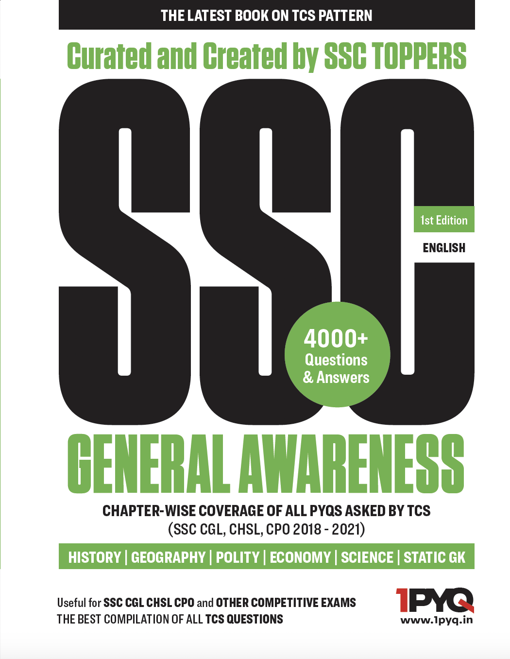 SSC General Awareness 4000+ PYQ (English Edition)