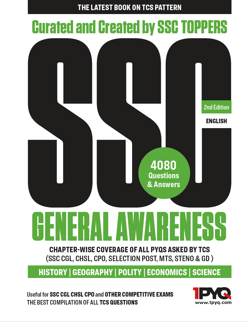 SSC General Awareness 4080 PYQ (English Edition) 2ND EDITION